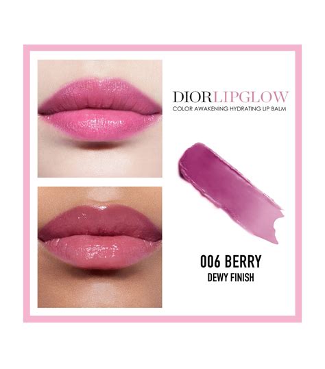 dior addict lip glow swatch berry|006 Berry Addict Lip Glow Lip Balm .